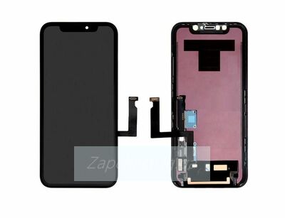 Дисплей для iPhone XR + тачскрин черный с рамкой (ORIG LCD)