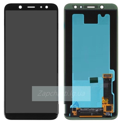 Дисплей для Samsung A600F Galaxy A6 (2018) + тачскрин (черный) (OLED)