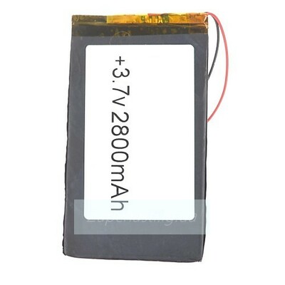 Аккумулятор универсальный 3.7V/ 2800 mAh размер (110*45*35)