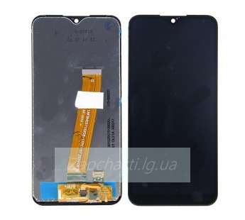 Дисплей для Samsung M015F Galaxy M01 + тачскрин (черный) (узкий коннектор)