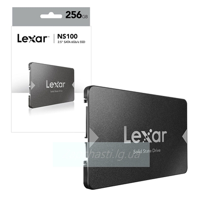 Накопитель SSD (SATA) Lexar 256Gb NS100 (LNS100-256RB)