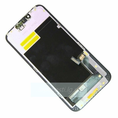 Дисплей для iPhone 13 + тачскрин черный с рамкой (Hard OLED)