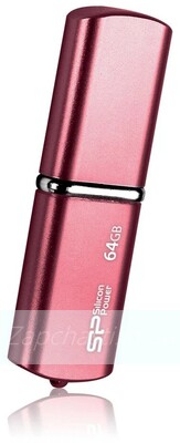 Накопитель USB 64Gb Silicon Power LuxMini 720 (SP064GBUF2720V1H) (розовый)