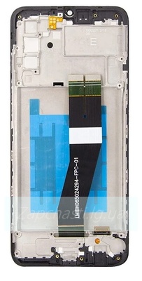 Дисплей для Samsung A025F Galaxy A02s в рамке + тачскрин (черный) (ORIG LCD) (GH81-20118A)