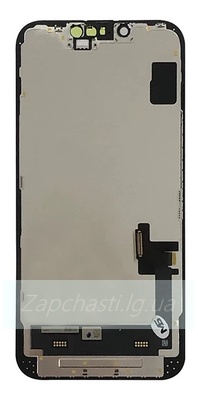 Дисплей для iPhone 14 + тачскрин черный с рамкой (OLED LCD)