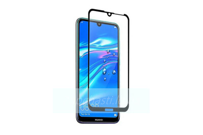 Защитное стекло Полное покрытие для Huawei Y7 2019 Черное