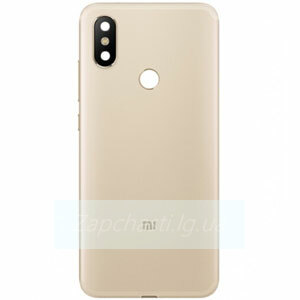 Задняя крышка для Xiaomi Mi 6X, Mi A2, (золото)