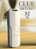 Накопитель USB Flash 32GB 3.1 Smartbuy Clue (белый)
