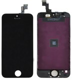 Дисплей для iPhone 5S + тачскрин черный с рамкой HQ(TM)
