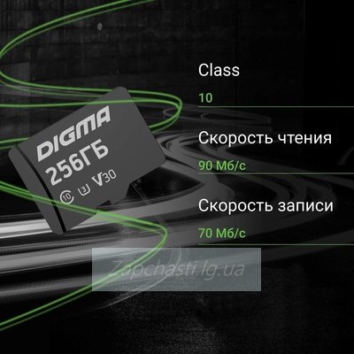 Карта памяти MicroSD 256GB DM Class 10 без адаптера