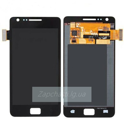 Дисплей для Samsung i9100 + тачскрин (черный)