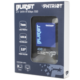 Накопитель SSD 480GB Patriot Burst 2.5" SATAIII 3D TLC (PBU480GS25SSDR)