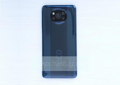 Задняя крышка для Xiaomi Poco X3 NFC Синий