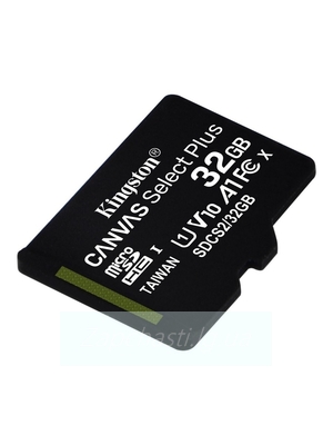 Карта памяти MicroSDHC 32GB Kingston Canvas Select Plus A1 100MB/s Class 10