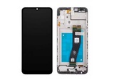 Дисплей для Samsung A025F Galaxy A02s в рамке + тачскрин (черный) (ORIG LCD)
