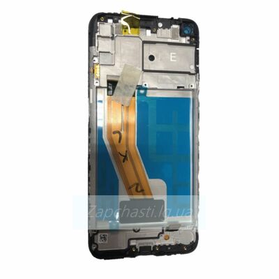 Дисплей для Samsung M115F M11 в рамке + тачскрин (черный) (ORIG LCD)
