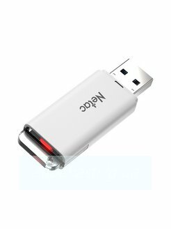 Накопитель USB 3.0 256Gb Netac U185 (NT03U185N-256G-30WH) White