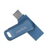 Накопитель USB 3.1 + TypeC 64Gb SanDisk Ultra Dual Drive Go (SDDDC3-064G-G46G) Blue