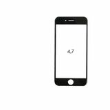 Стекло для iPhone 6G 4.7"", чёрное