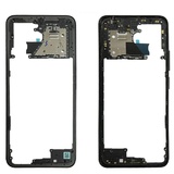 Рамка дисплея для Xiaomi Redmi 12 (23053RN02Y) (черная)
