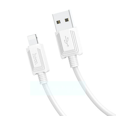 Кабель USB HOCO (X73) для iPhone Lightning 8 pin (1м) (белый)