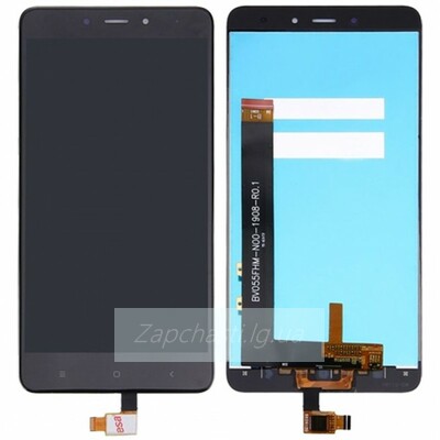Дисплей для Xiaomi Redmi Note 4 + touchscreen, черный