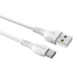 Кабель USB BOROFONE (BX51) Type-C (1м) (белый)