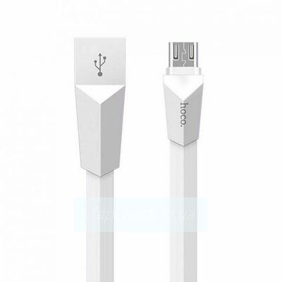 Кабель USB HOCO (X4) microUSB (1,2м) (белый)