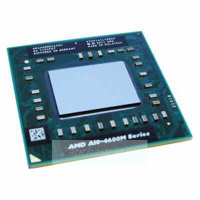 Процессор AMD A10-4600M (Trinity, Quad Core, 2.3-3.2Ghz, 4Mb L2, TDP 35W, Radeon HD 7660G, Socket FS1r2) для ноутбука