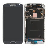 Дисплей для Samsung i9505 Galaxy S4 LTE + тачскрин + рамка (черный) ОРИГ 100%