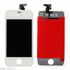 Дисплей для iPhone 4 + тачскрин белый с рамкой AA