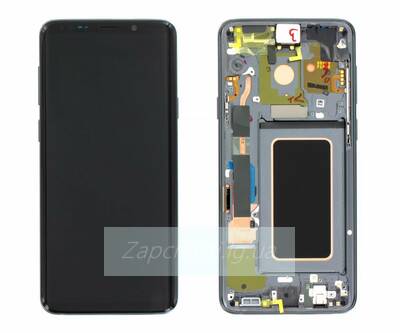 Дисплей для Samsung G965F Galaxy S9 Plus + тачскрин + рамка (черный) ОРИГ100%