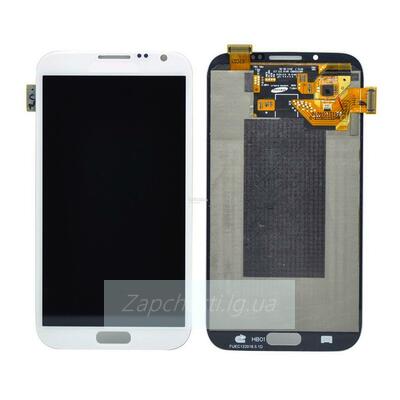 Дисплей для Samsung N7100 Galaxy Note 2 + тачскрин (белый) demo ОРИГ 100%