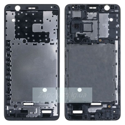 Рамка дисплея для Samsung A013F (A01 Core) Черная