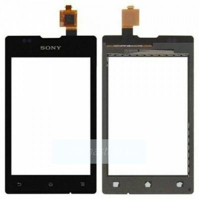 Тачскрин для Sony C1503 Xperia E/C1504/C1505/C1604/C1605, чёрный