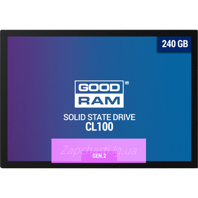 Накопитель SSD 240GB GOODRAM CL100 2.5 SATA ||| TLC