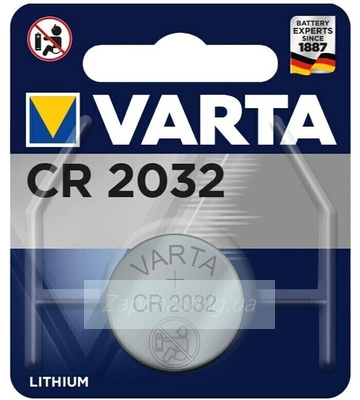 Батарейка CR2032 Varta ELECTRONICS Lithium 3V