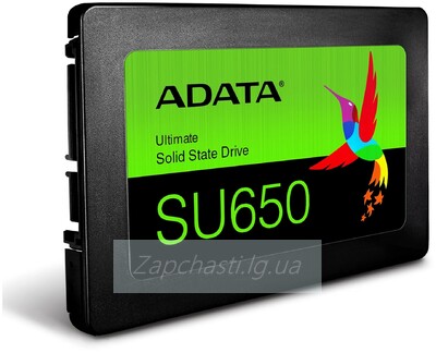 Накопитель SSD 256Gb ADATA SU650 (ASU650SS-256GT-R) 2.5 520/450MBs, 3D NAND, 140TBW