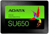 Накопитель SSD 512Gb ADATA SU650 (ASU650SS-512GT-R) 2.5 520/450MBs, 3D NAND, 140TBW