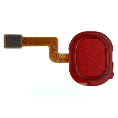 Шлейф для Samsung A217F (Galaxy A21s) сканер отпечатка пальцев Красный