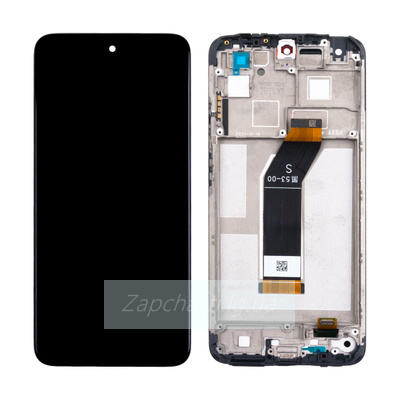 Рамка дисплея для Xiaomi Redmi 10 2022 Черный