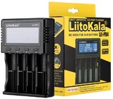 Сетевое зарядное устройство для цилиндрических аккумуляторов Liitokala Lii-PD4 (с дисплеем)