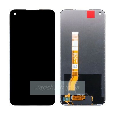 Дисплей для Realme 9i/Oppo A96 4G/Narzo 50 4G + тачскрин (черный) (copy LCD)