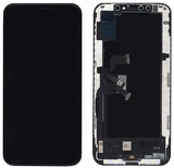 Дисплей для iPhone XS + тачскрин черный с рамкой (OLED GX OLD)