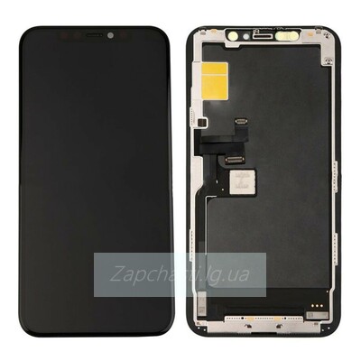Дисплей для iPhone 11 Pro + тачскрин черный с рамкой (OLED LCD)