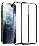 Защитное стекло Стандарт для iPhone Xs Max/11 Pro Max Черный (Полное покрытие)
