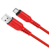 Кабель USB HOCO (X59 Victory) Type-C (1м) (красный)