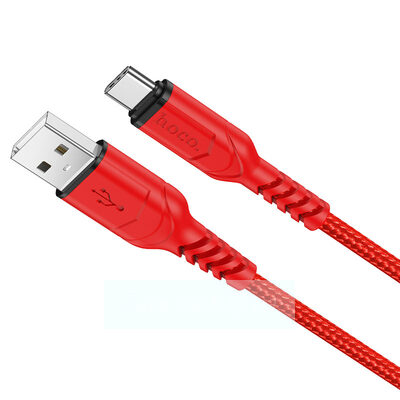 Кабель USB HOCO (X59 Victory) Type-C (1м) (красный)