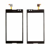 Тачскрин для Sony C2305 S39h Xperia C, чёрный, оригинал (Китай)
