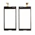 Тачскрин для Sony C2305 S39h Xperia C, чёрный, оригинал (Китай)